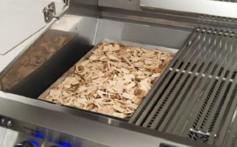 how to use wood chips on a gas grill